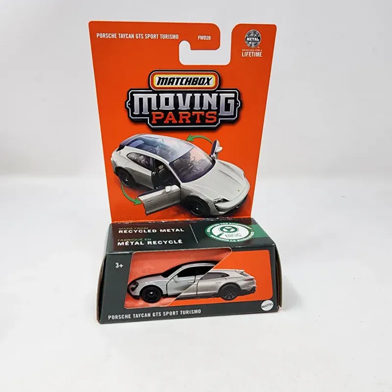 Matchbox Moving Parts Porsche Taycan GTS Sport Turismo #White Matchbox Moving Parts Porsche Taycan GTS Sport Turismo #White