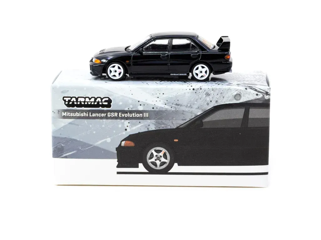 Tarmac Mitsubishi Lancer GSR Evolution III #Black