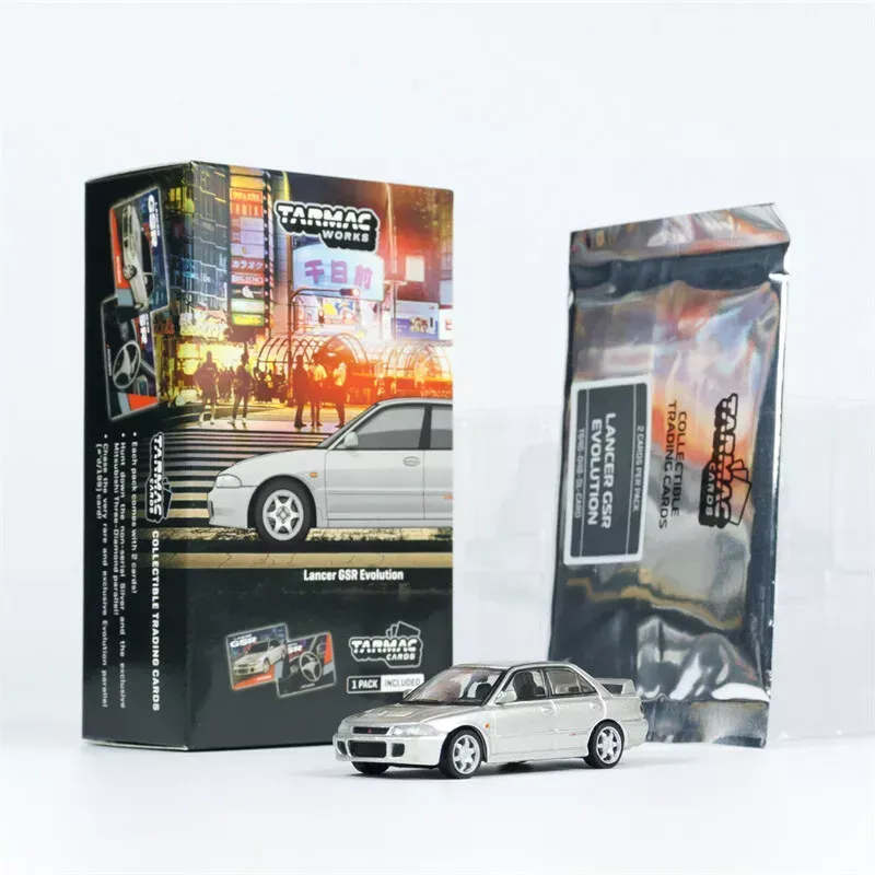 Tarmac Mitsubishi Lancer GSR Evolutio #Silver