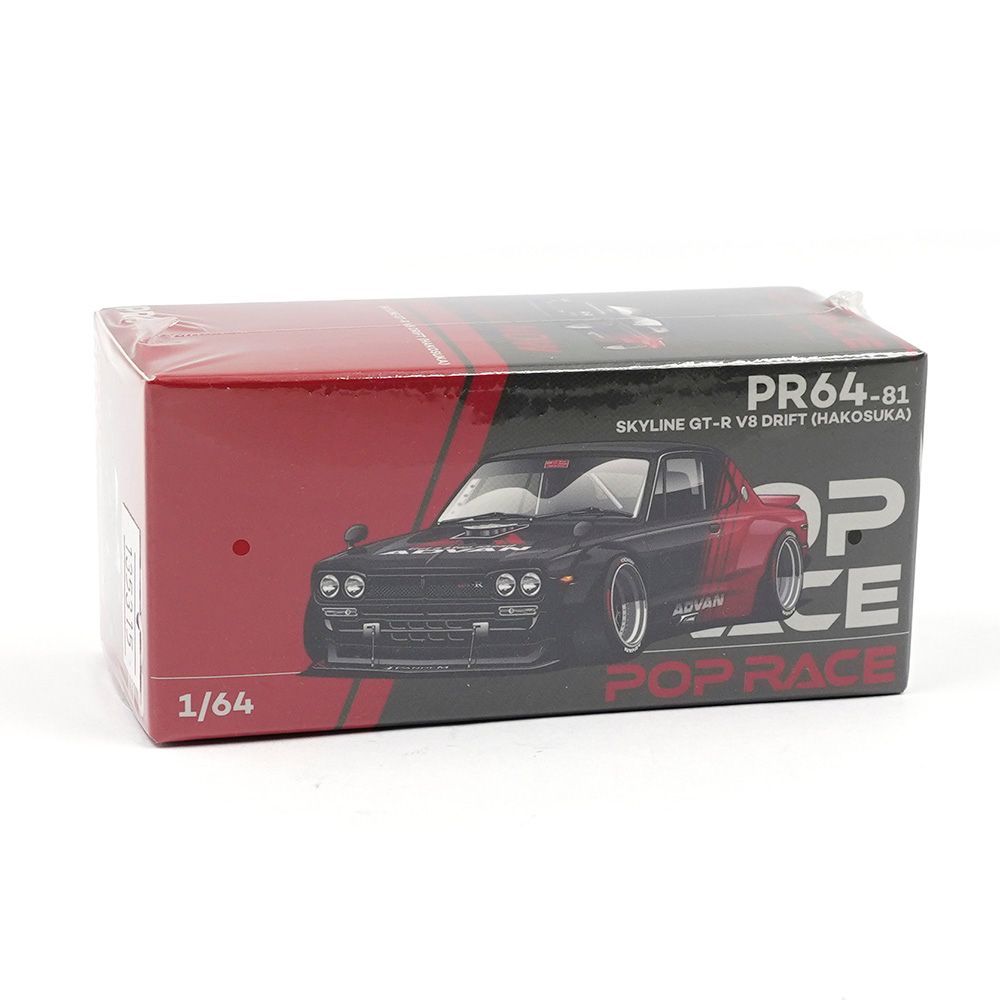 Pop Race Skyline GT-R V8 Drift #PR64-81
