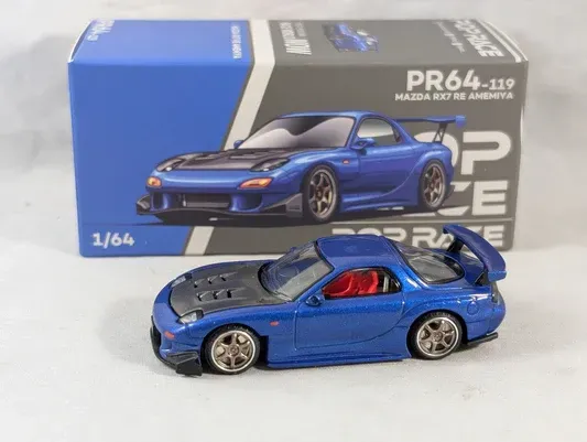 Pop Race Mazda RX7 RE Amemiya #PR64-119 Pop Race Mazda RX7 RE Amemiya #PR64-119