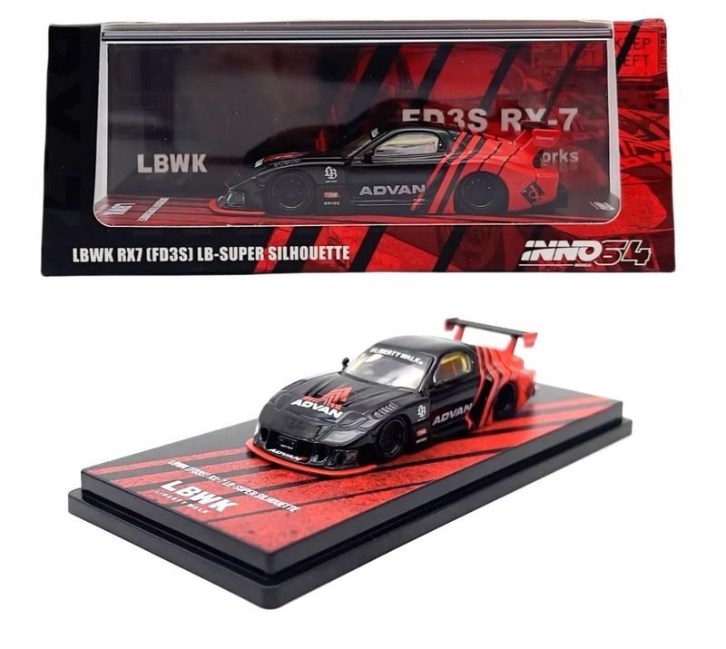 Inno64 LBWK RX-7 FD3S LB-Super Silhouette #Advan Inno64 LBWK RX-7 FD3S LB-Super Silhouette #Advan