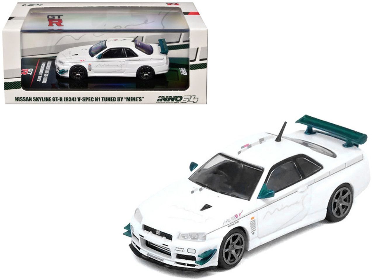 Inno64 Nissan Skyline GT-R R34 V-Spec N1 Tuned by Mine's