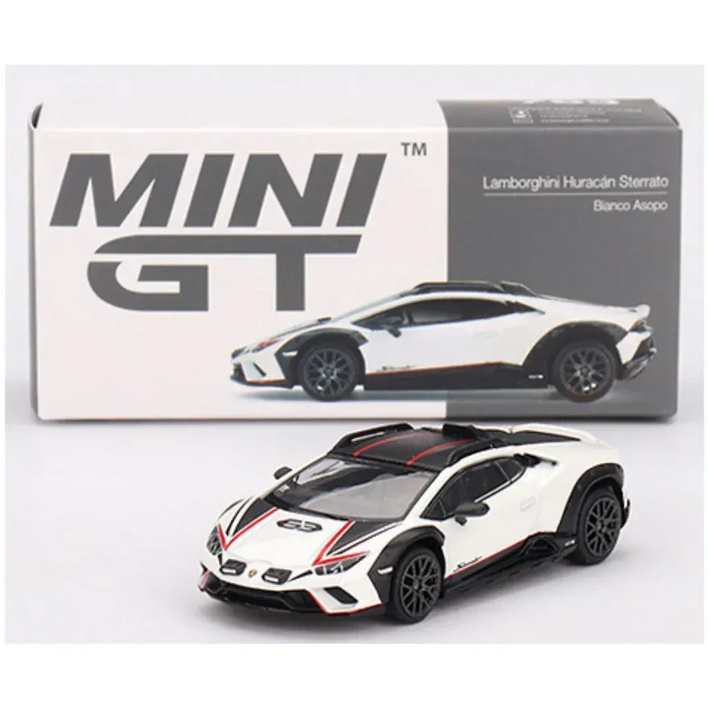 Mini GT Lamborghini Huracan Sterrato #Bianco Asopo