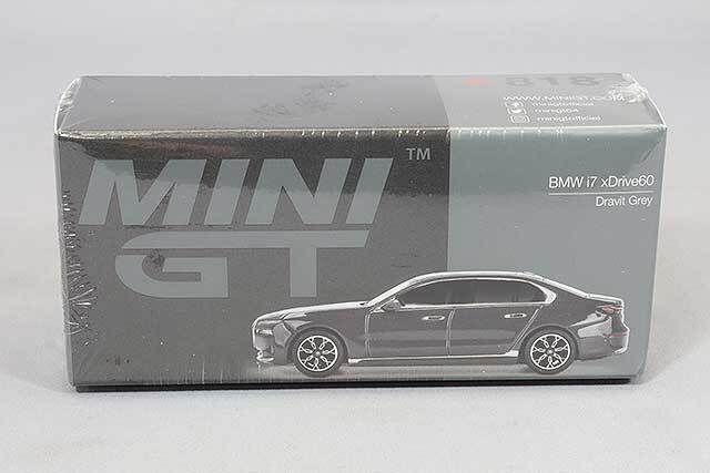 Mini GT BMW i7 xDrive 60 #Dravit Grey