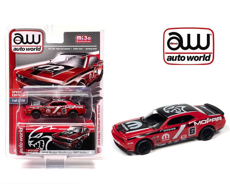 Auto World 2019 Dodge Chellenger SRT Hellcat Auto World 2019 Dodge Chellenger SRT Hellcat