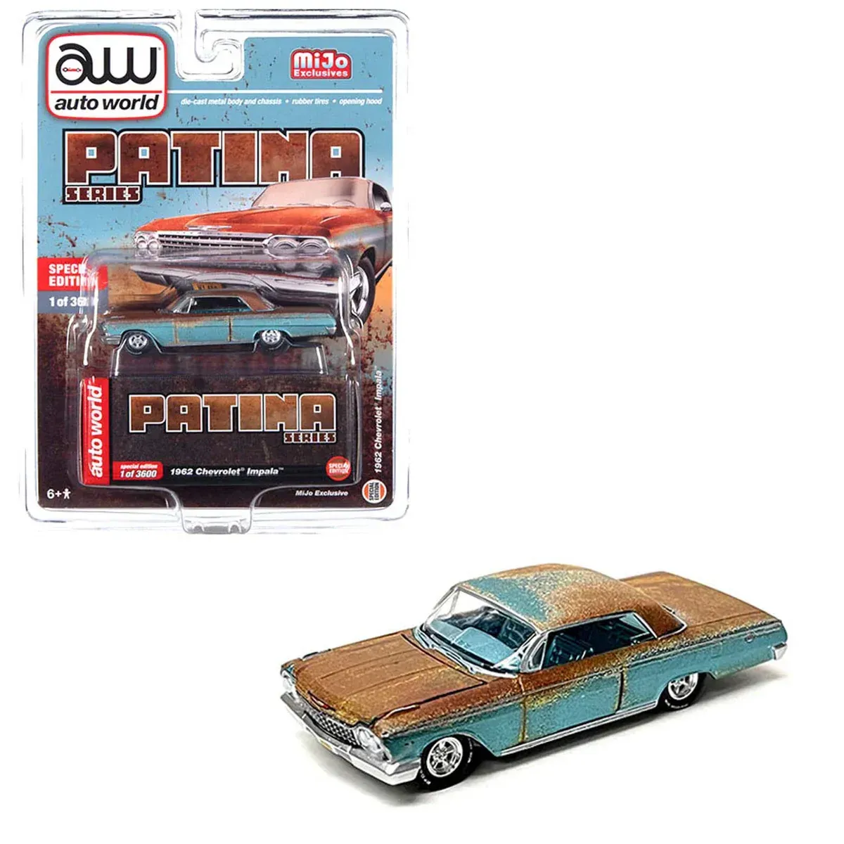 Auto World 1962 Chevrolet Impala #Patina Series