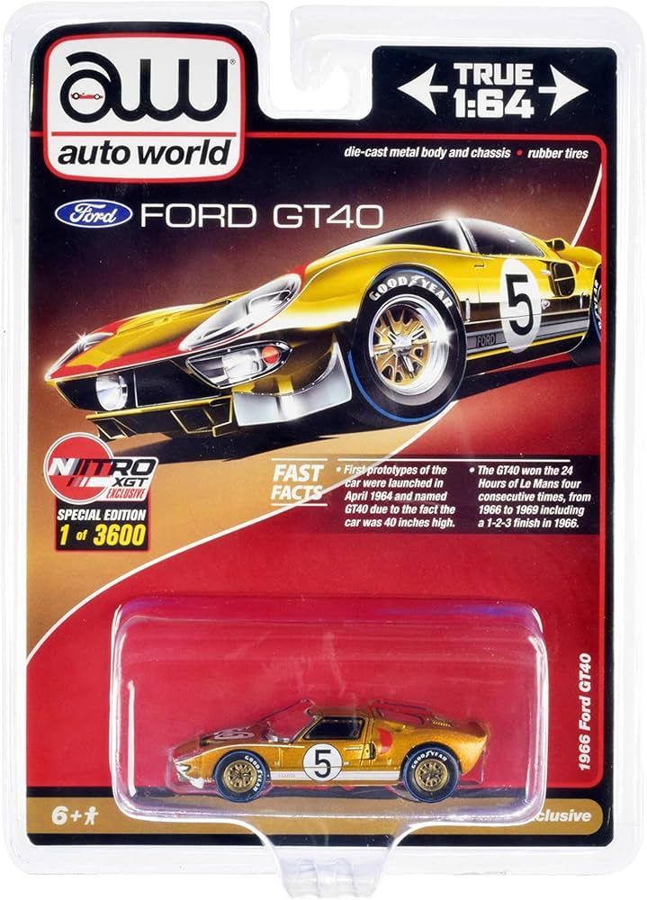 Auto World Ford GT 40 #5