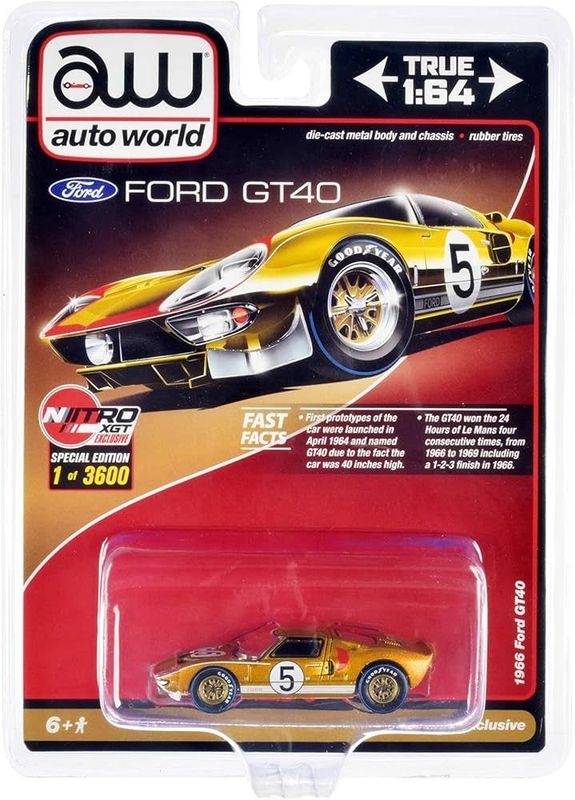 Auto World Ford GT 40 #5