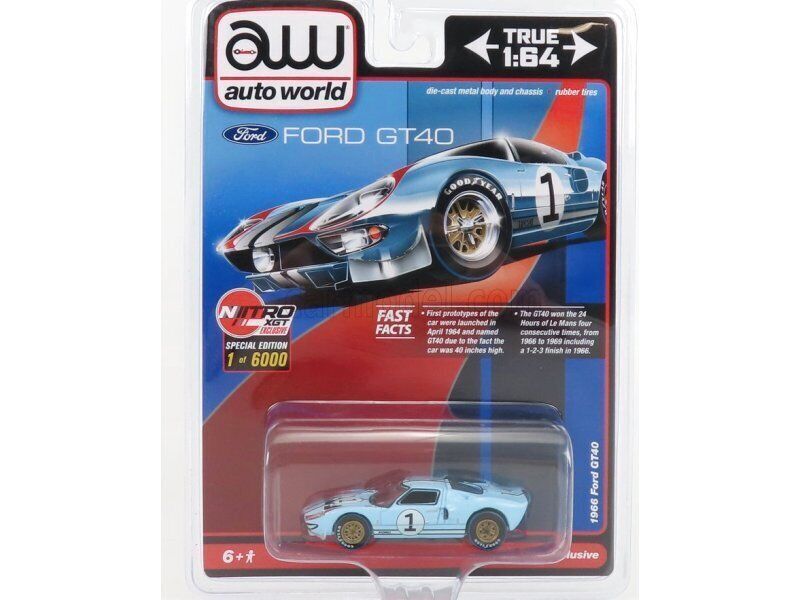Auto World Ford GT 40 #1