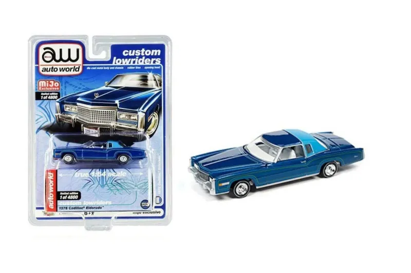 Auto World 1975 Cadillac Eldorado custom lowriders Auto World 1975 Cadillac Eldorado custom lowriders