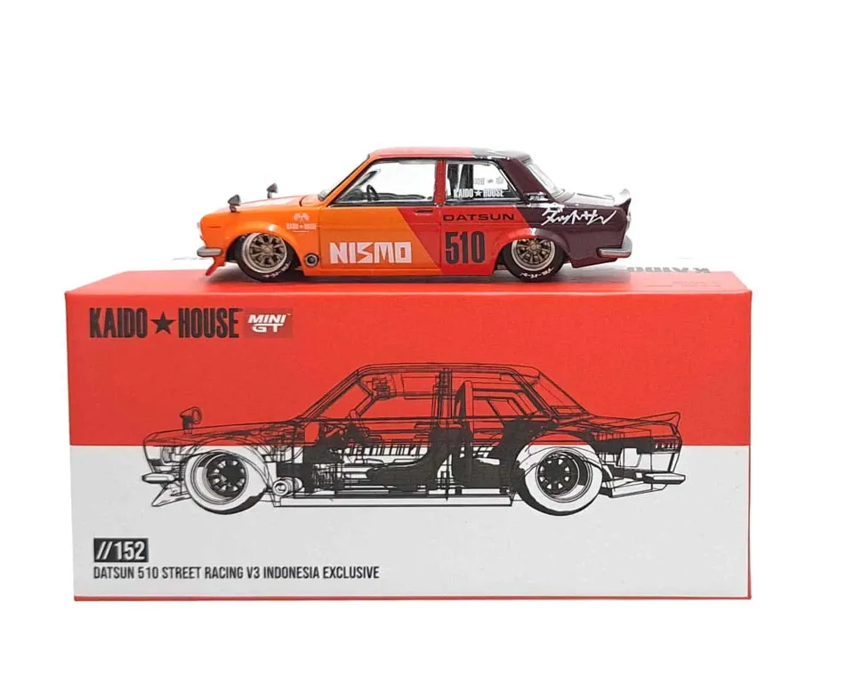 Kaido House Datsun Street 510 Racing V3 Indonesia Exclusive KHMG138 (Lim. 2000!!)