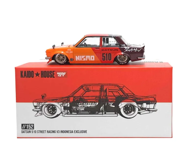 Kaido House Datsun Street 510 Racing V3 Indonesia Exclusive KHMG138 (Lim. 2000!!)