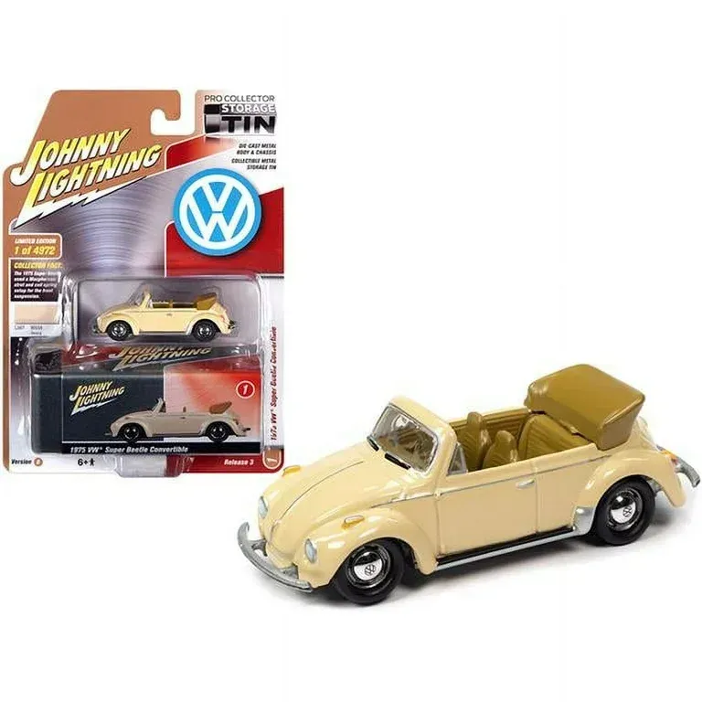 Johnny Lightning 1975 VW Super Beetle Convertible Johnny Lightning 1975 VW Super Beetle Convertible