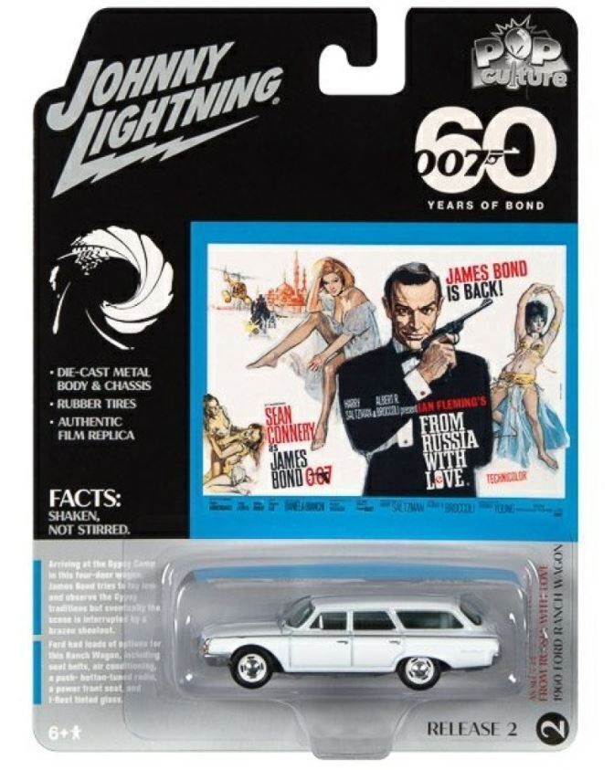 Johnny Lightning 1960 Ford Ranch #White