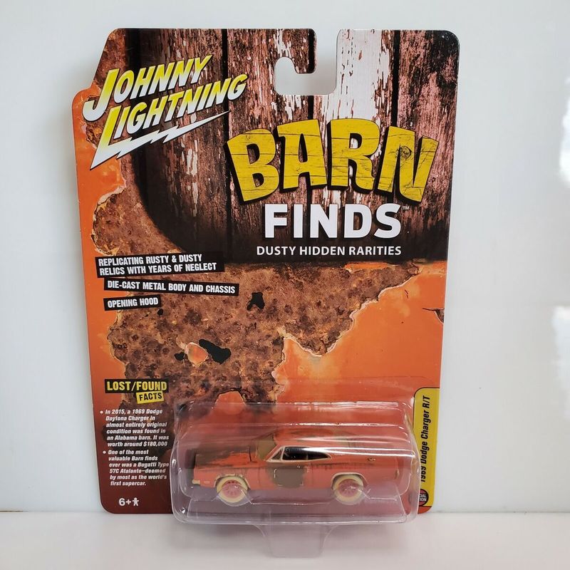 Johnny Lightning Dodge Charger R/T Chase Car #Barn Finds Johnny Lightning Dodge Charger R/T Chase Car #Barn Finds