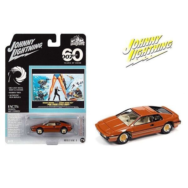 Johnny Lightning 1980 Lotus Esprit S3 #60 Years of Bond Johnny Lightning 1980 Lotus Esprit S3 #60 Years of Bond