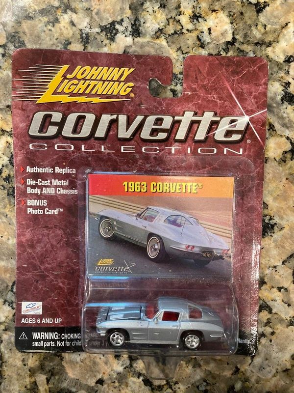 Johnny Lightning 1963 Corvette #Silver Johnny Lightning 1963 Corvette #Silver