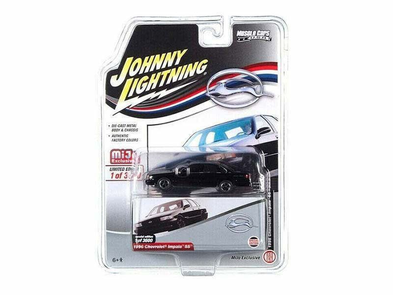 Johnny Lightning 1996 Chevrolet Impala SS #Black Johnny Lightning 1996 Chevrolet Impala SS #Black