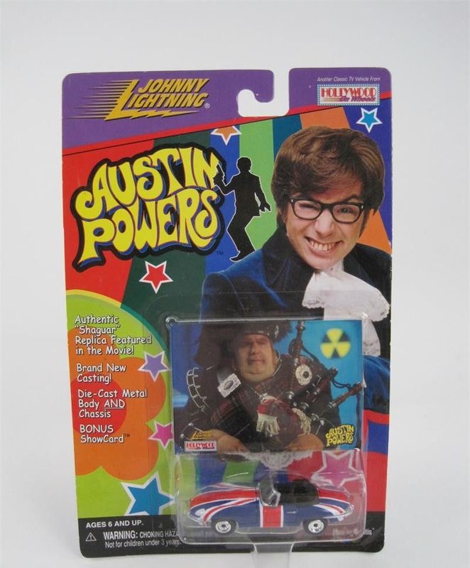 Johnny Lightning Shaguar #Austin Powers Johnny Lightning Shaguar #Austin Powers