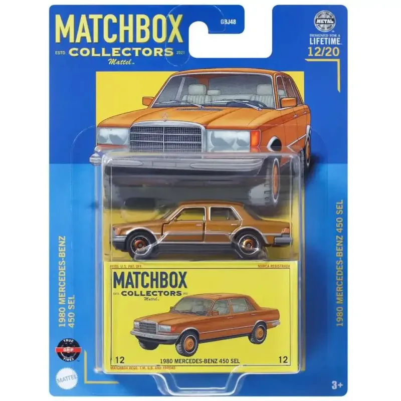 Matchbox Collectors 1980 Mercedes-Benz 450 SEL #Bronze Matchbox Collectors 1980 Mercedes-Benz 450 SEL #Bronze