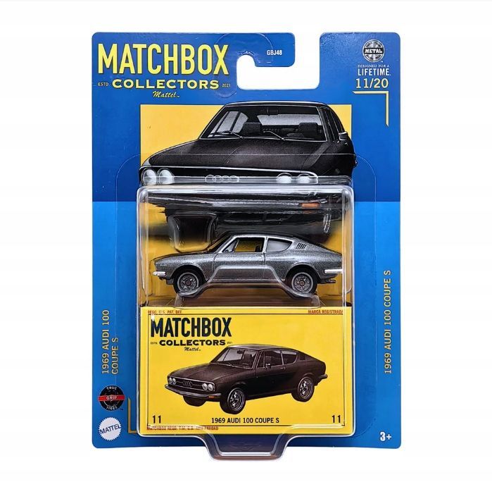 Matchbox Collectors 11969 Audi 100 Coupe S #Grey Matchbox Collectors 11969 Audi 100 Coupe S #Grey