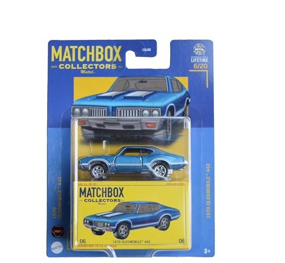 Matchbox Collectors 1970 Oldsmobile 442 #Bluemetallic