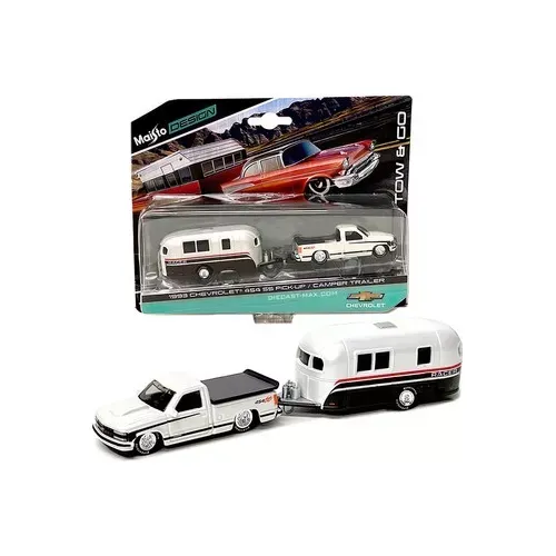 Maisto 1993 Chevrolet 454 SS Pick-UP / Camper Trailer