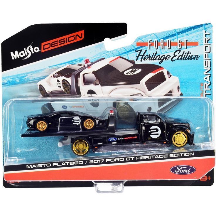 Maisto Faltbed / 2021 Ford GT Heritage Edition #Black Maisto Faltbed / 2021 Ford GT Heritage Edition #Black