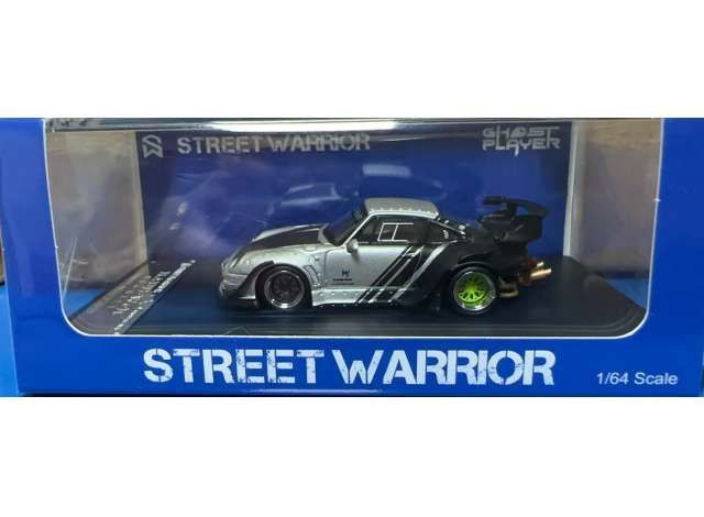 Street Warrior Porsche Rauh Welt Begriff #silver/black Street Warrior Porsche Rauh Welt Begriff #silver/black