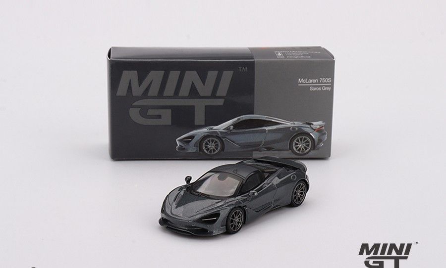 Mini Gt McLaren 750S #Saros Grey