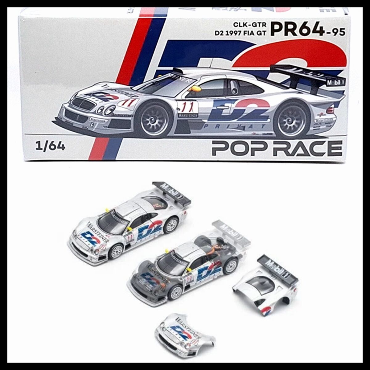 Pop Race CLK-GTR D2 1997 FIA GT #PR64-95