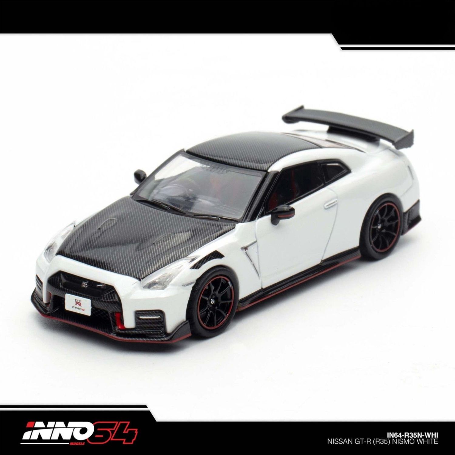 Inno64 Nissan GT-R R35 #White