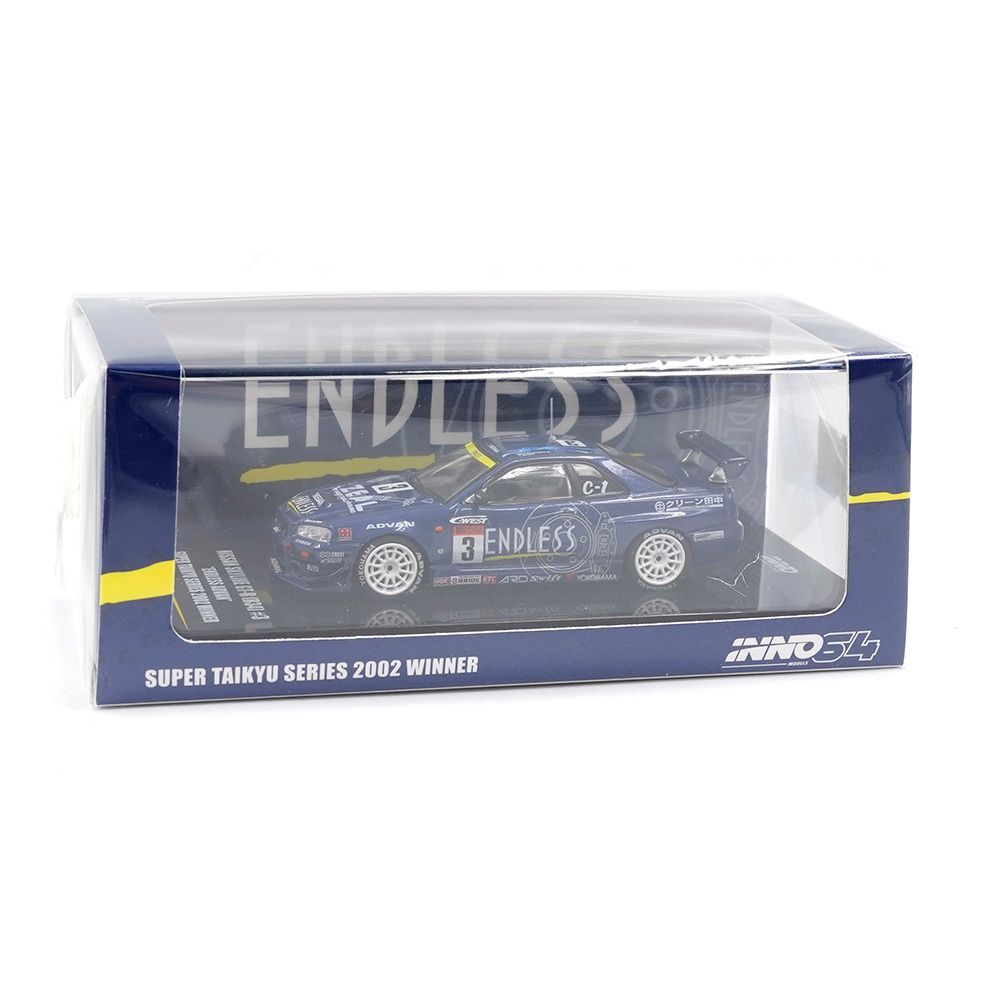 Inno64 Nissan Skyline GT-R R34 Super Taikyu Series 2002 Winner