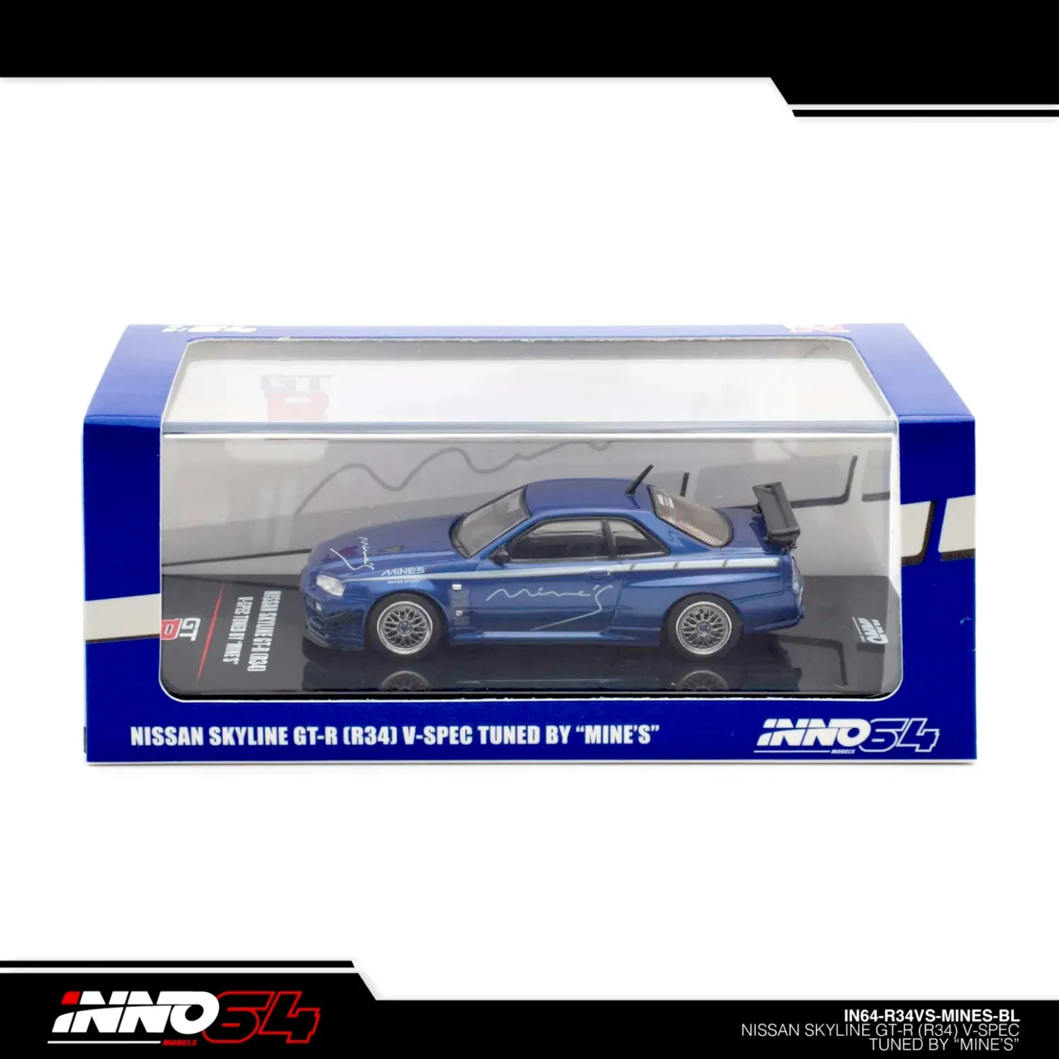 Inno64 Nissan Skyline GT-R R34 V-Spec Tuned BY Mine´s