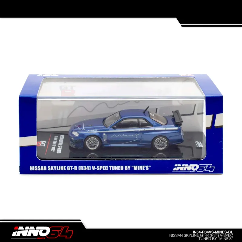 Inno64 Nissan Skyline GT-R R34 V-Spec Tuned BY Mine´s Inno64 Nissan Skyline GT-R R34 V-Spec Tuned BY Mine´s