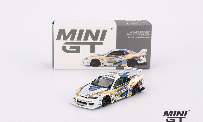 Mini GT LB-Super Silhouette Nissan S15 #MGT895 Mini GT LB-Super Silhouette Nissan S15 #MGT895