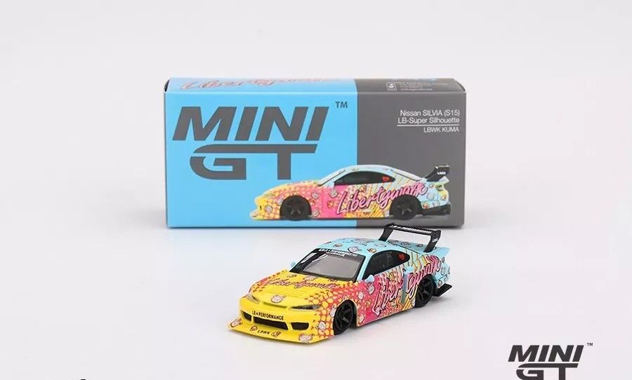 Mini GT Nissan Silvia S15 LB-Super Silhouette #MGT743