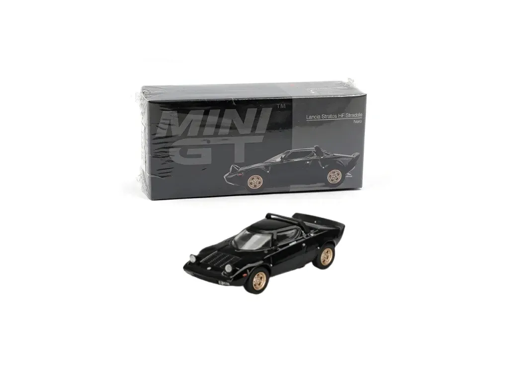 Mini GT Lancia Stratos Hf Stradale #Nero #MGT846