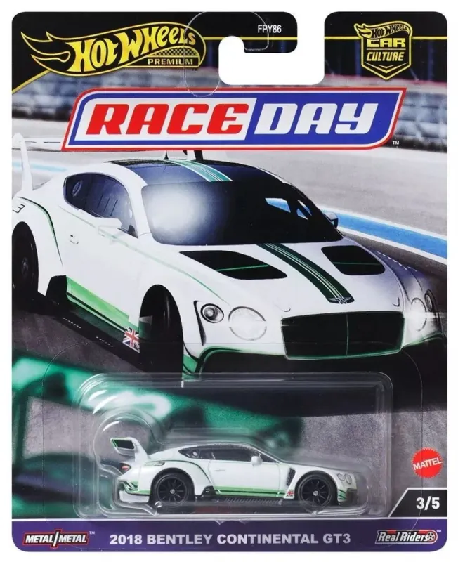 Hot Wheels 2018 Bentley Continental GT3 - RACE DAY 3/5