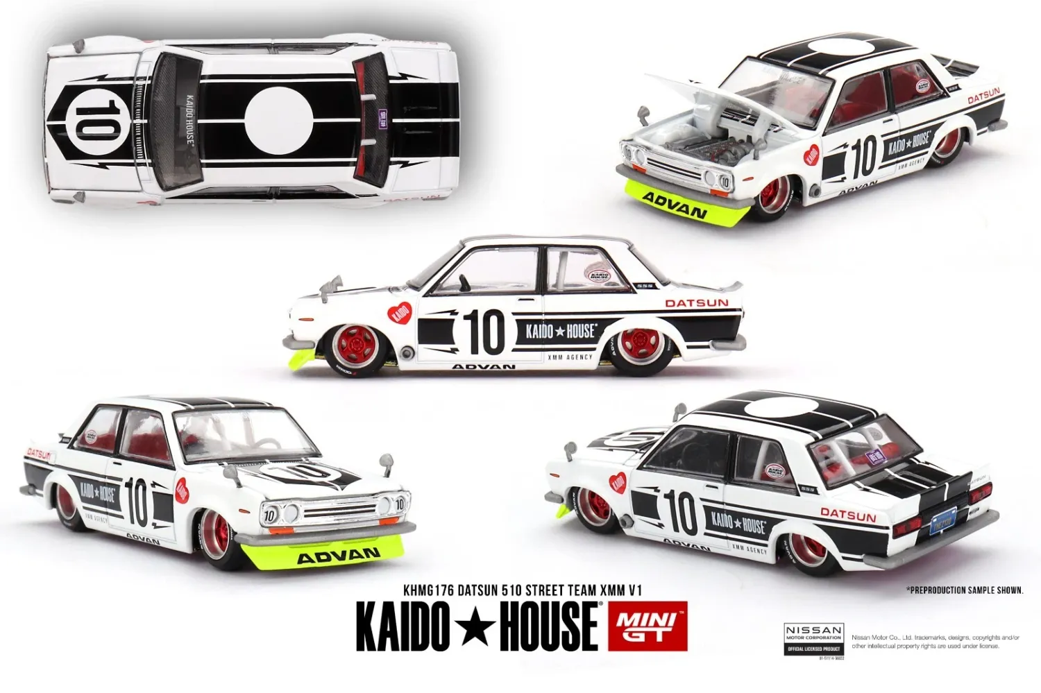 KAIDO HOUSE - #176 DATSUN 510 STREET TEAM XMM V1 1969