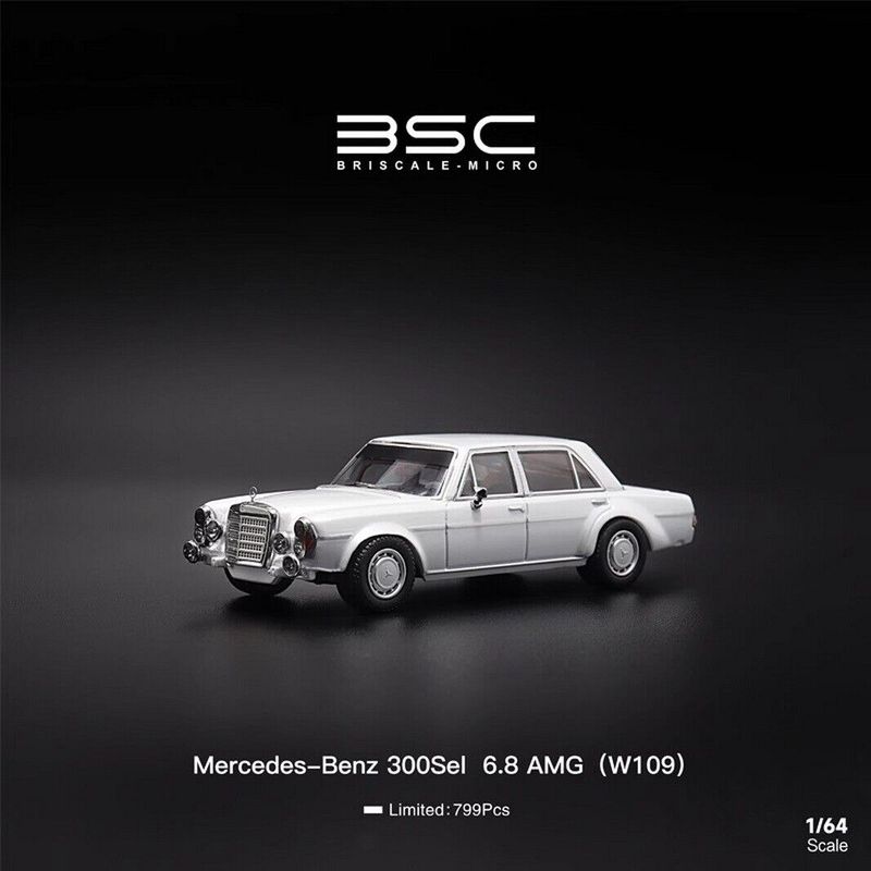 BSC Micro Mercedes Benz 300 SEL # White