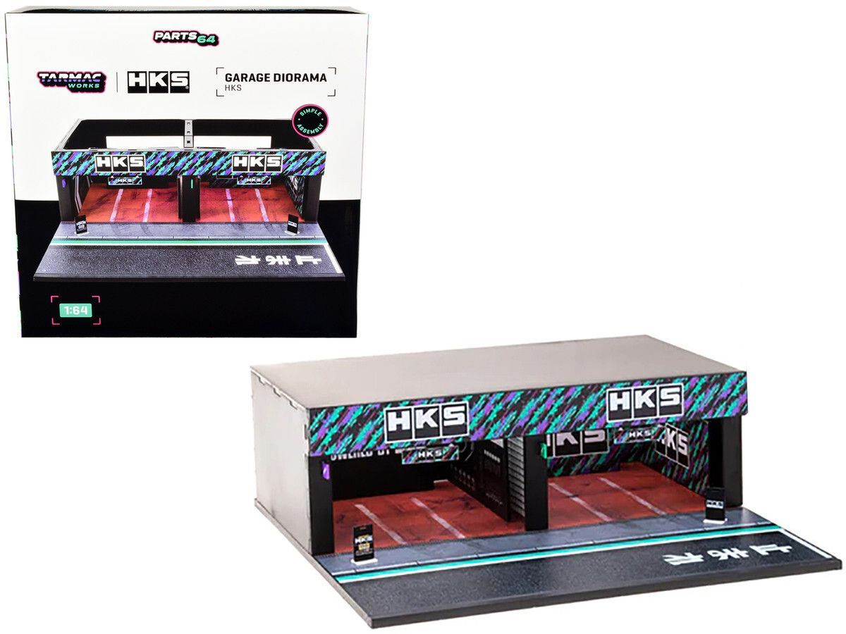 Tarmac Works HKS Garage Diorama