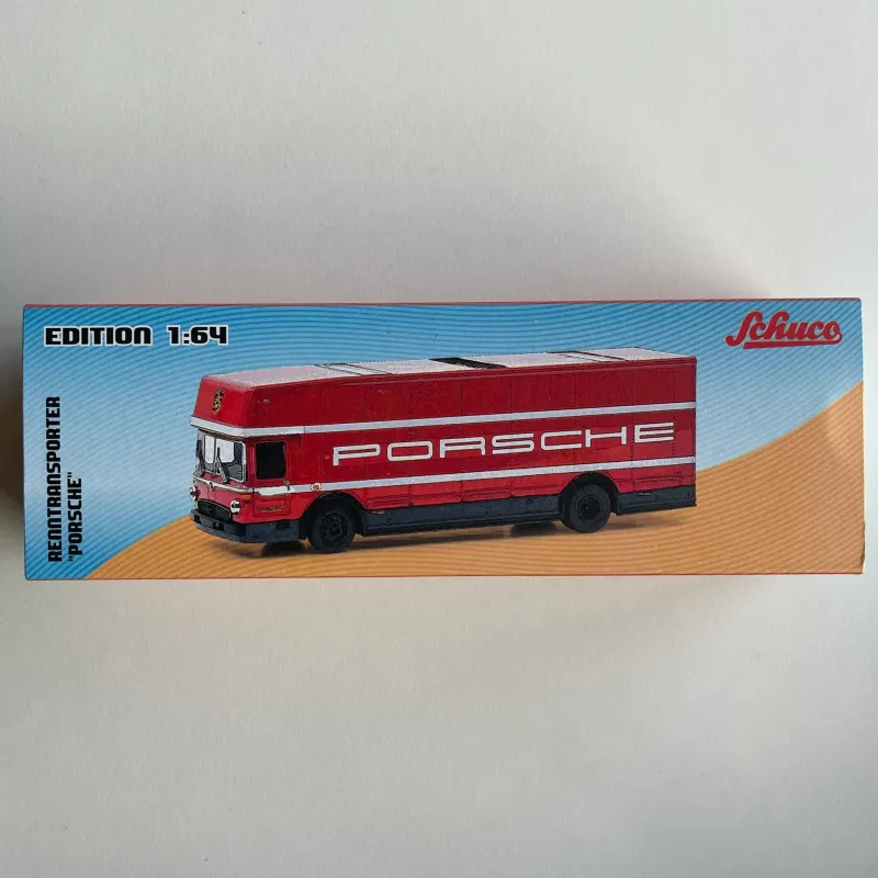 Schuco Teamtransporter #Porsche