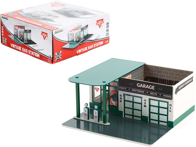 Greenlight Vintage Gas Station #Conoco Greenlight Vintage Gas Station #Conoco