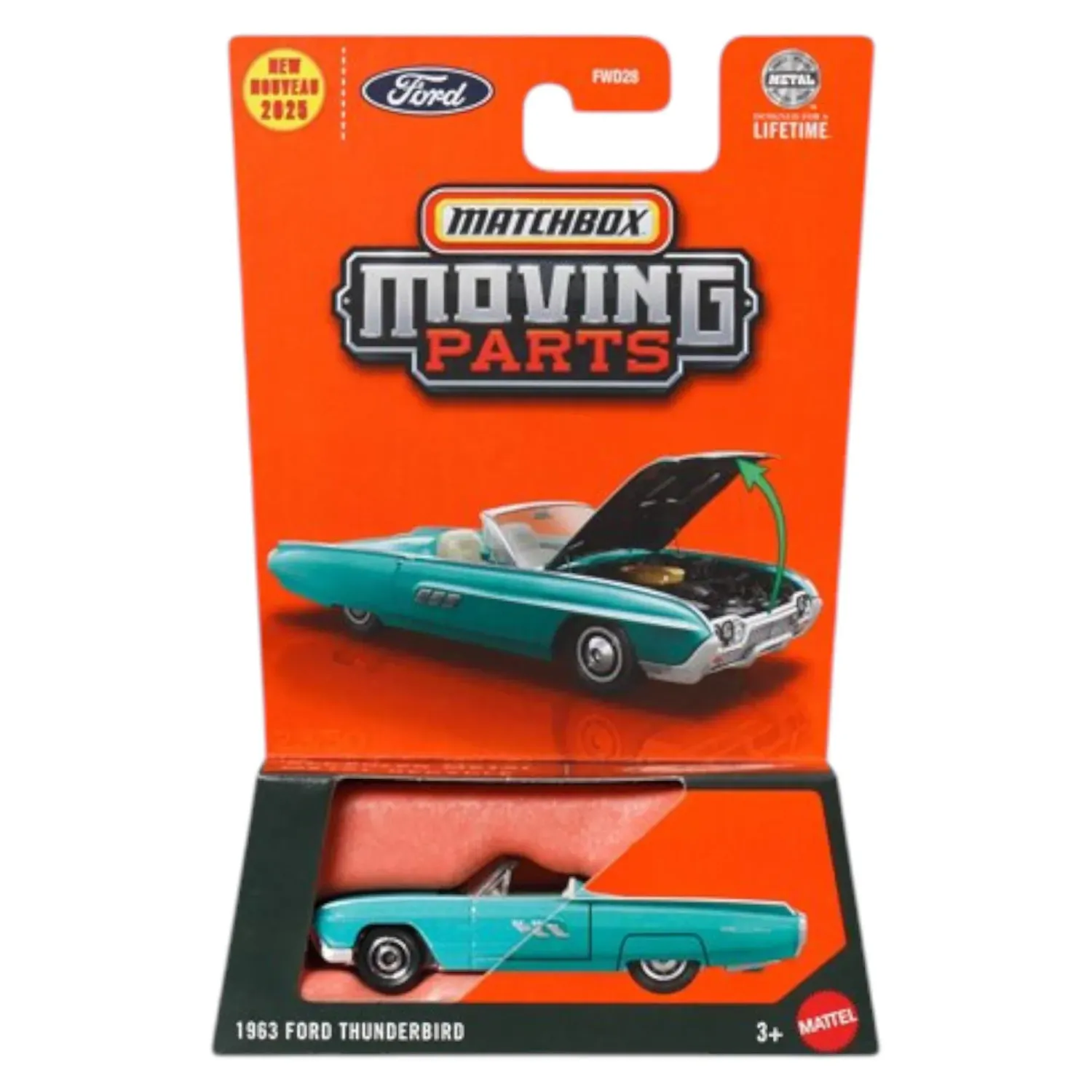 Matchbox Moving Parts 1963 Ford Thunderbird