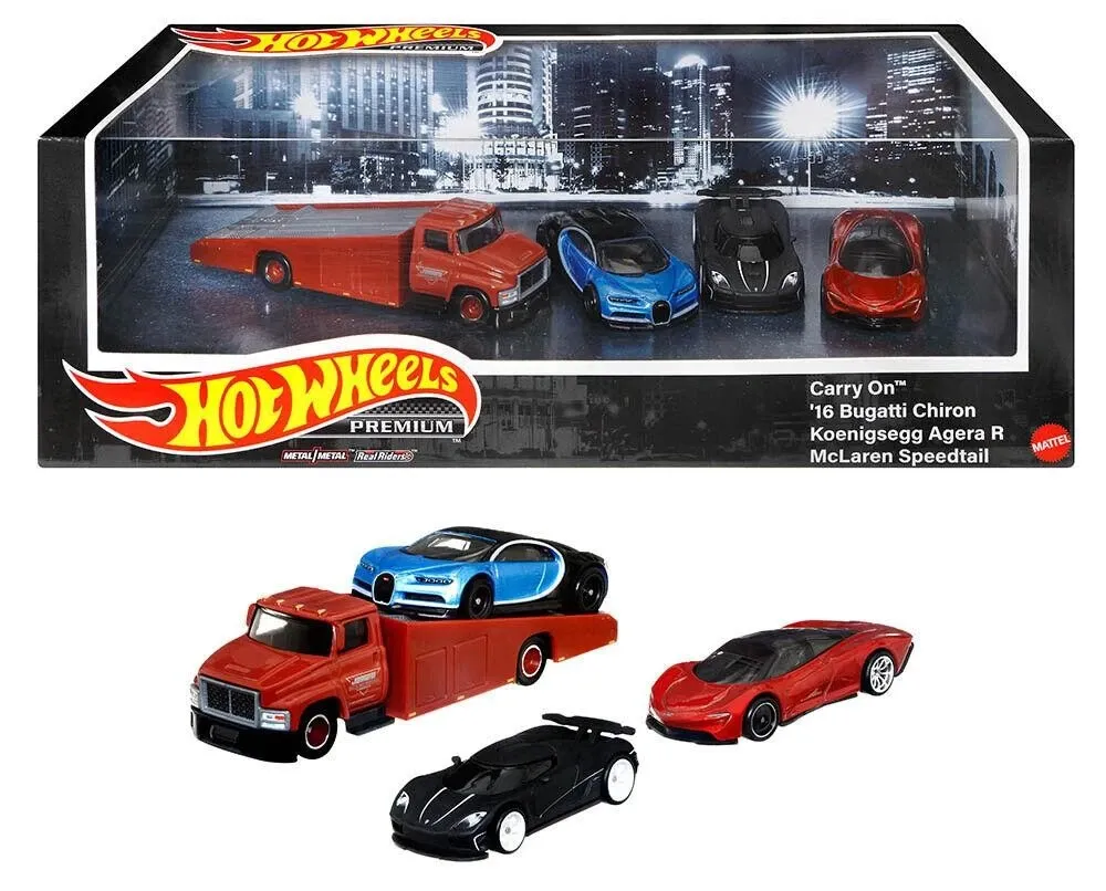 Hot Wheels Premium Diorama Set  Hyper Cars