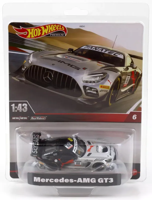 Hot Wheels Premium Mercedes AMG GT3
