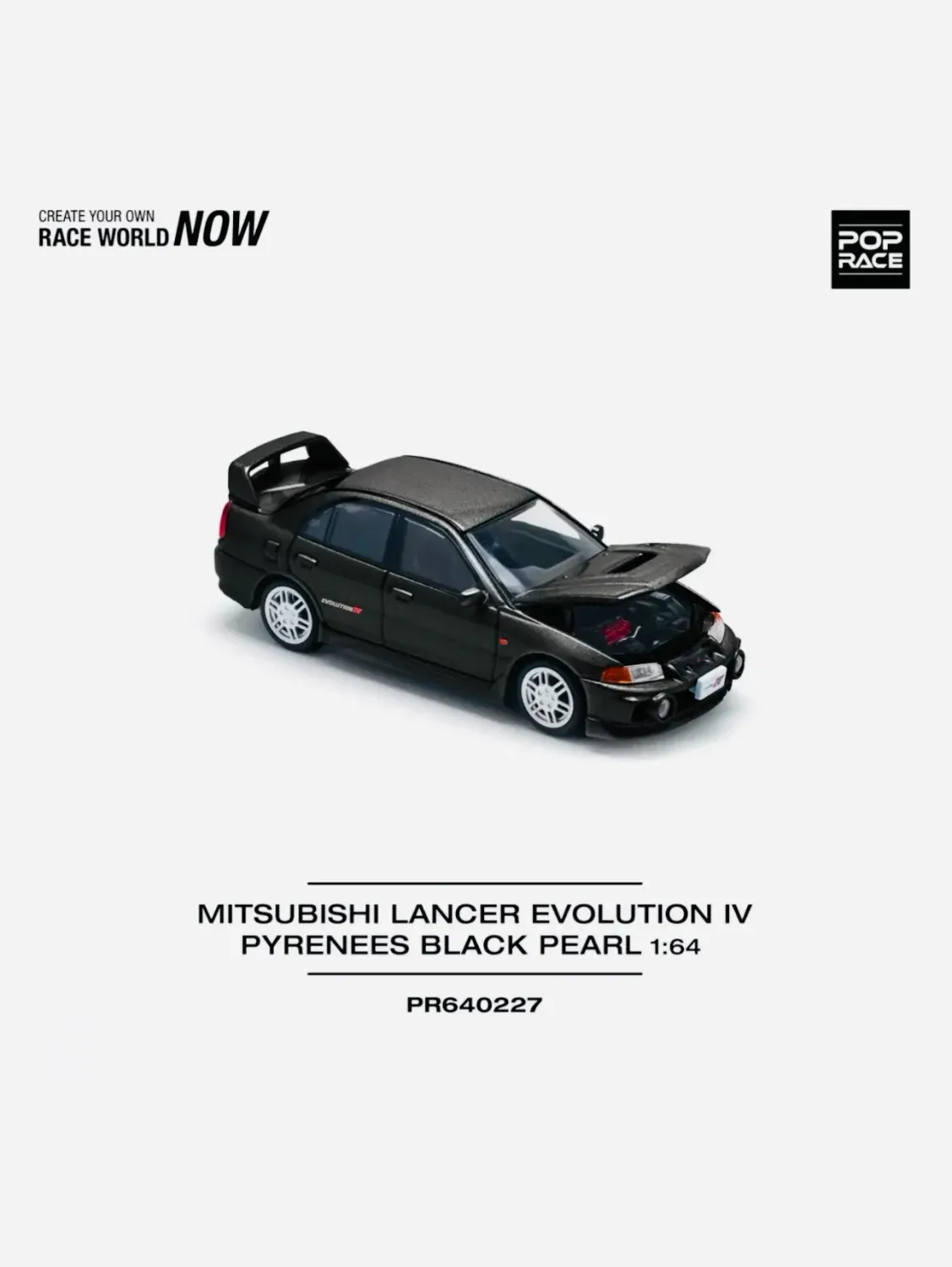 Pop Race Mitsubishi Lancer Evo #PR64-227
