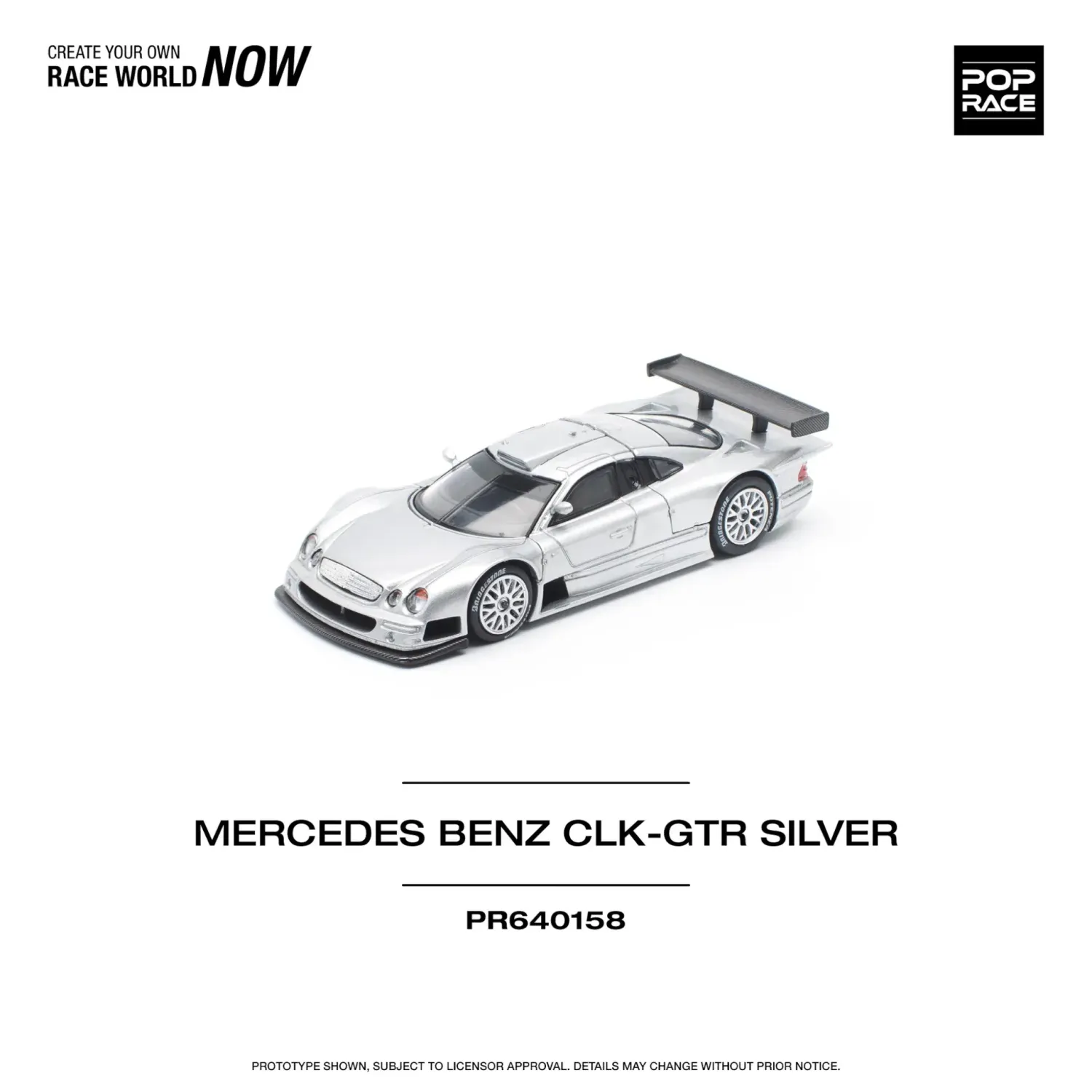 Pop Race Mercedes-Benz CLK-GTR #PR64-158